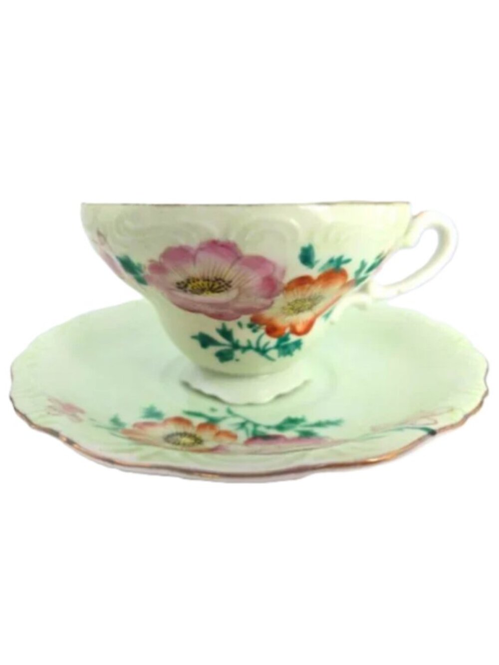 Vintage Occupied Japan Trimont China Tea Cup & Saucer
